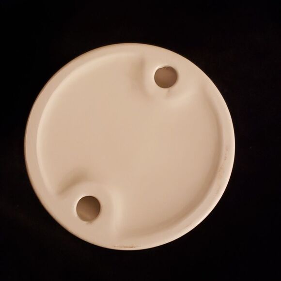 Vintage PartyLite Lively Pillar Holder 2 Pc Set - Picture 7 of 10